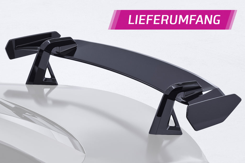 CSR Schwanenhals Heckflügel mit ABE für Mercedes-Benz SLK / SLC R172 SHF028-D02-F003-F-L Design 2