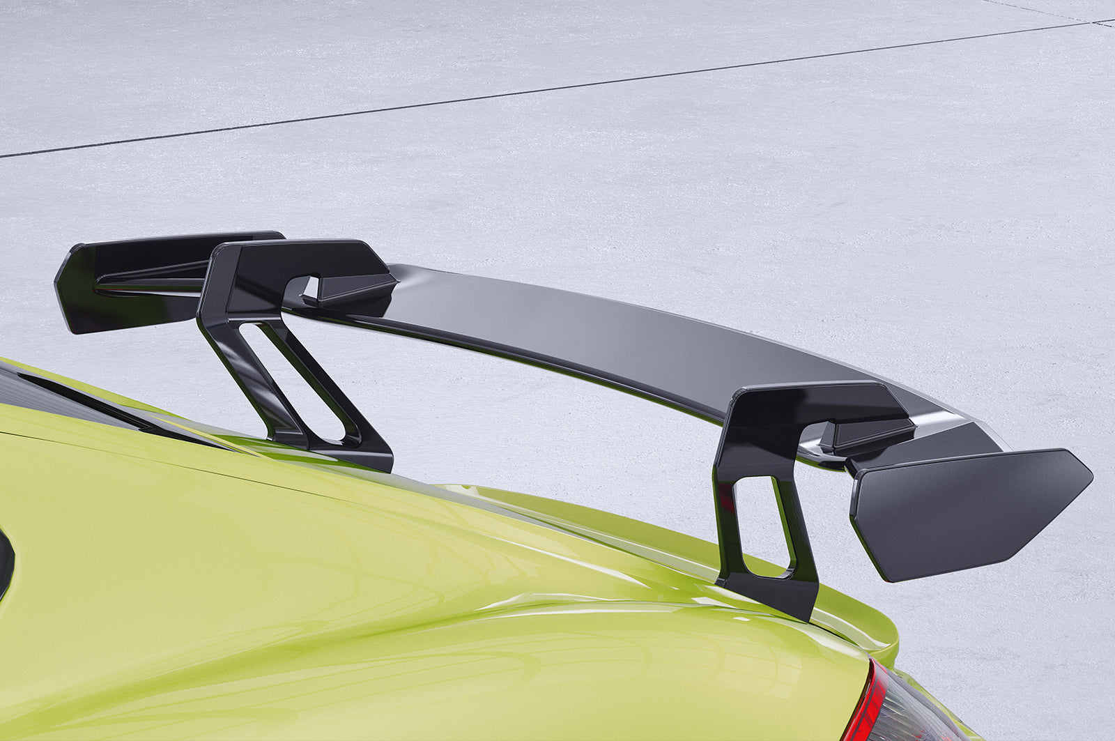 CSR Schwanenhals Heckflügel mit ABE für Porsche Cayman 987c SHF029