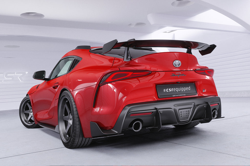 CSR Schwanenhals Heckflügel mit ABE für Toyota GR Supra (A90) SHF030