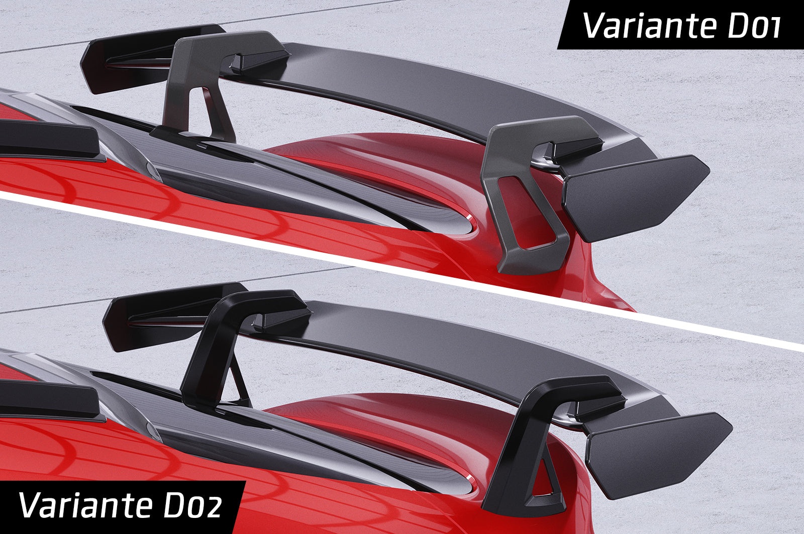 CSR Schwanenhals Heckflügel mit ABE für Toyota GR Supra (A90) SHF030
