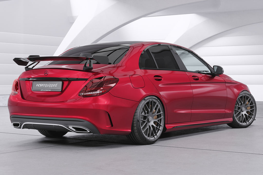 CSR Schwanenhals Heckflügel mit ABE für Mercedes-Benz C-Klasse (W205) Limousine SHF031