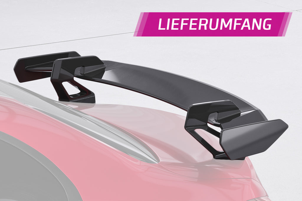 CSR Schwanenhals Heckflügel mit ABE für Mercedes-Benz C-Klasse (W205) Limousine SHF031-D01-F002-F-L Design 1
