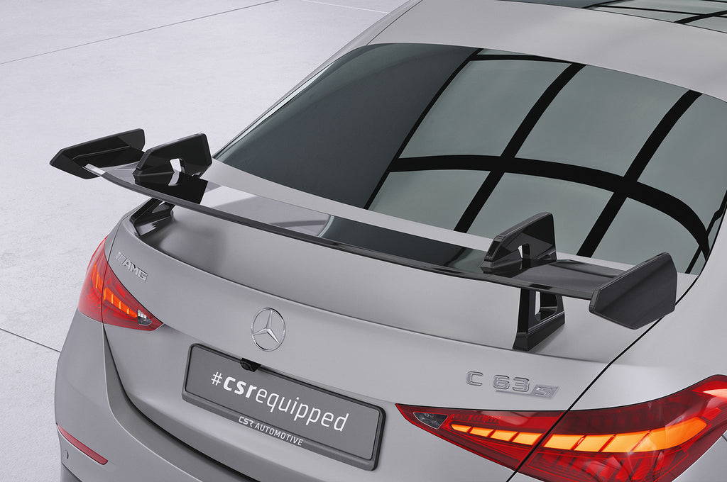 CSR Schwanenhals Heckflügel mit ABE für Mercedes-Benz C-Klasse (W206) Limousine SHF032