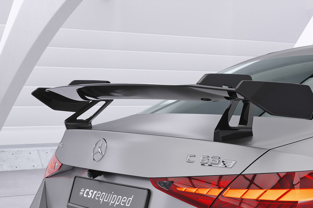 CSR Schwanenhals Heckflügel mit ABE für Mercedes-Benz C-Klasse (W206) Limousine SHF032