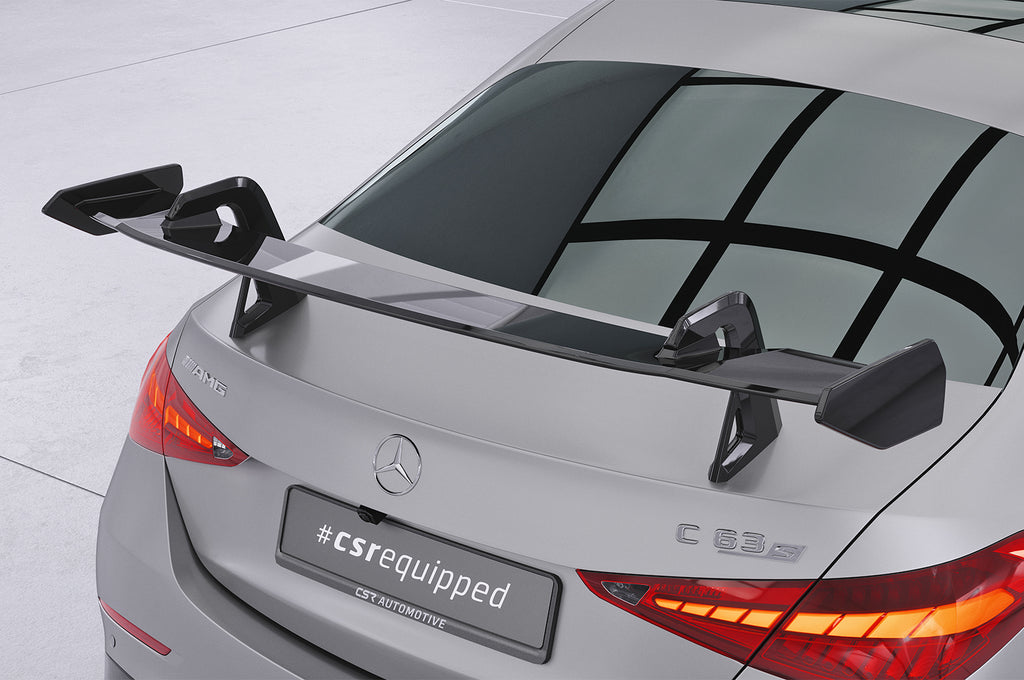 CSR Schwanenhals Heckflügel mit ABE für Mercedes-Benz C-Klasse (W206) Limousine SHF032