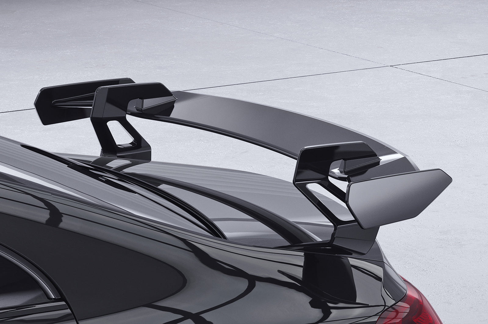 CSR Schwanenhals Heckflügel mit ABE für Mercedes-Benz CLS C257 Limousine SHF033