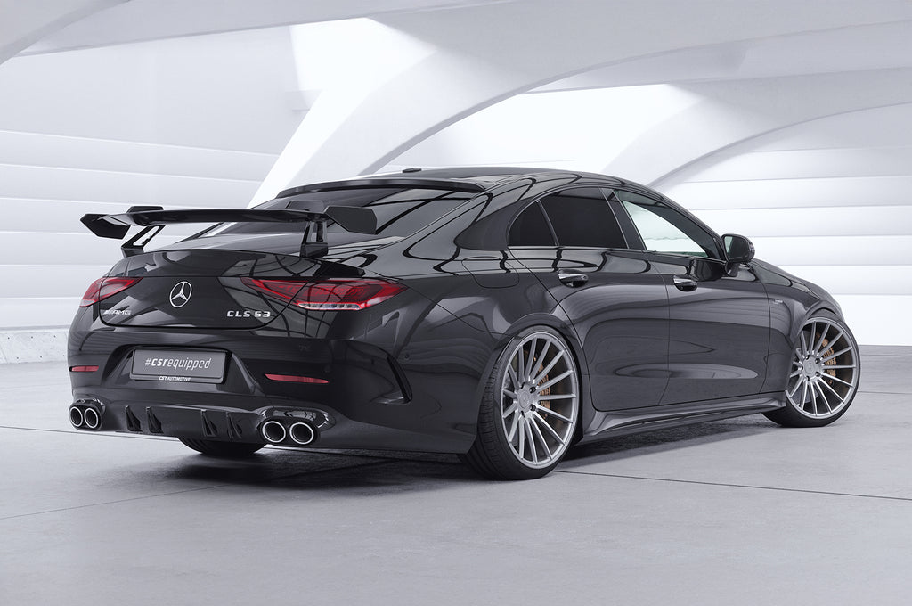 CSR Schwanenhals Heckflügel mit ABE für Mercedes-Benz CLS C257 Limousine SHF033
