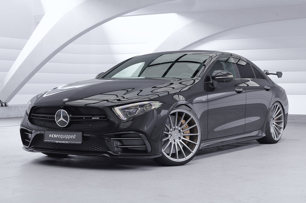 CSR Schwanenhals Heckflügel mit ABE für Mercedes-Benz CLS C257 Limousine SHF033-D01-F002-F-L Design 1