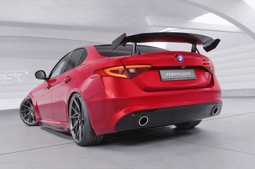 CSR Schwanenhals Heckflügel mit ABE für Alfa Romeo Giulia (Typ 952) SHF035
