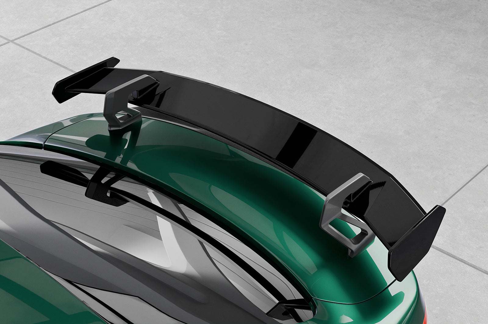 CSR Schwanenhals Heckflügel mit ABE für Alfa Romeo Giulia (Typ 952) Quadrifoglio SHF036