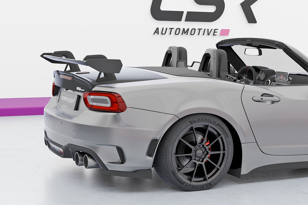 CSR Schwanenhals Heckflügel mit ABE für Fiat 124 Spider SHF037