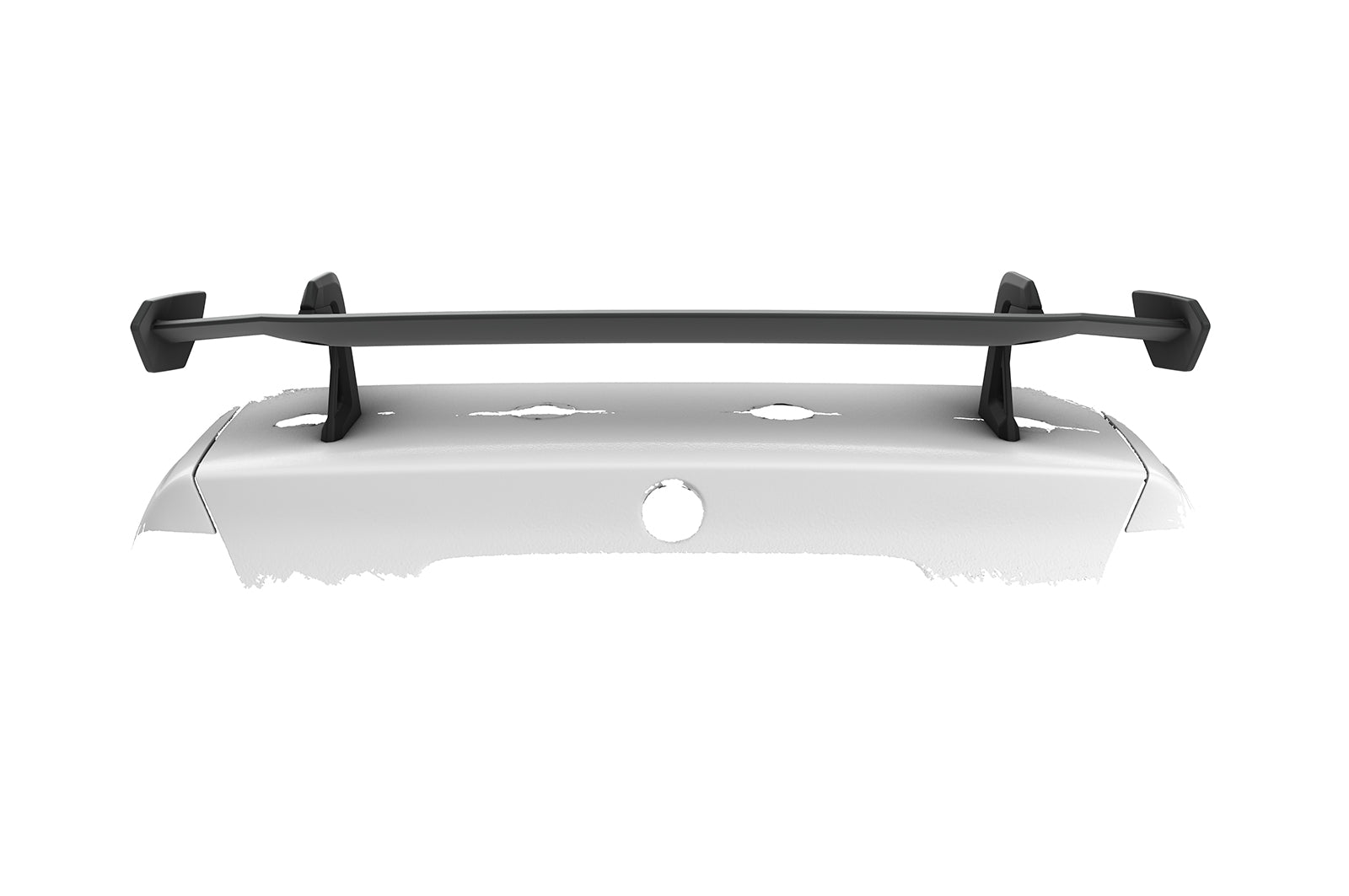 CSR Schwanenhals Heckflügel mit ABE für BMW 3er E46 Coupe SHF038-D02-F003-F-L Design 2