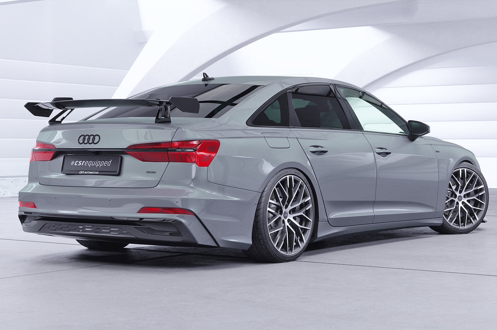 CSR Schwanenhals Heckflügel mit ABE für Audi A6 / S6 C8 (Typ 4A/F2) Limousine SHF040