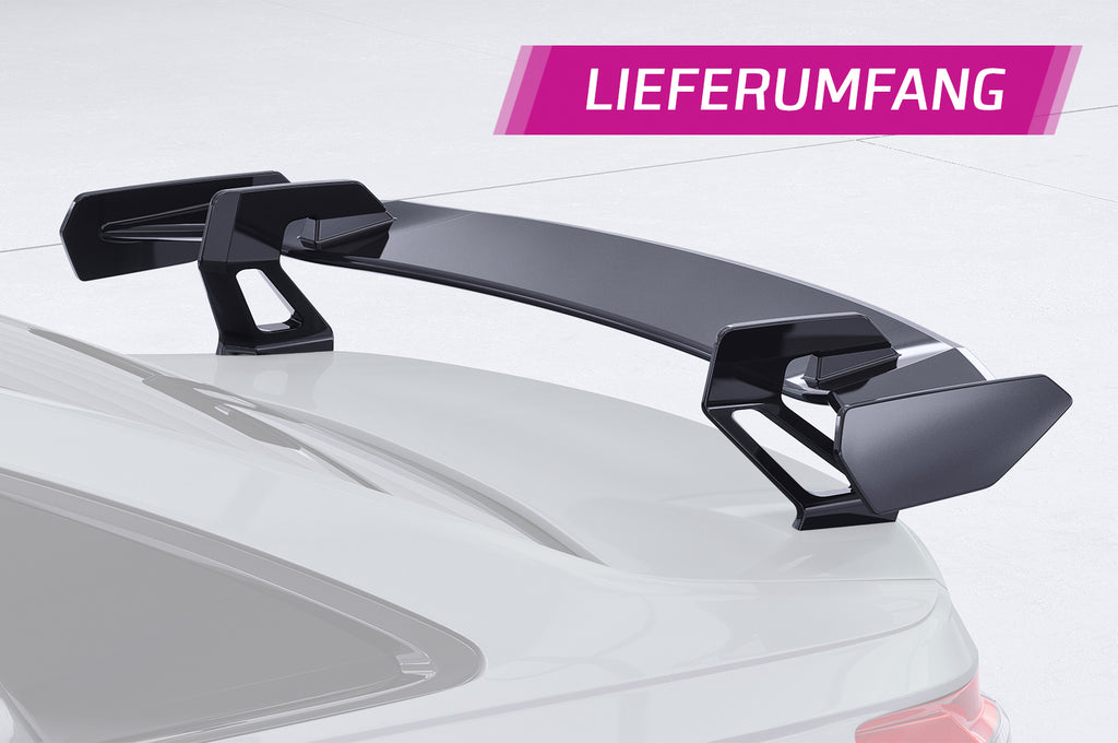 CSR Schwanenhals Heckflügel mit ABE für Audi A6 / S6 C8 (Typ 4A/F2) Limousine SHF040-D01-F002-F-L Design 1