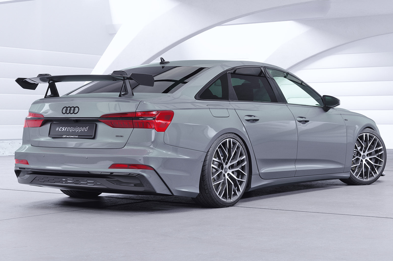 CSR Schwanenhals Heckflügel mit ABE für Audi A6 / S6 C8 (Typ 4A/F2) Limousine SHF040