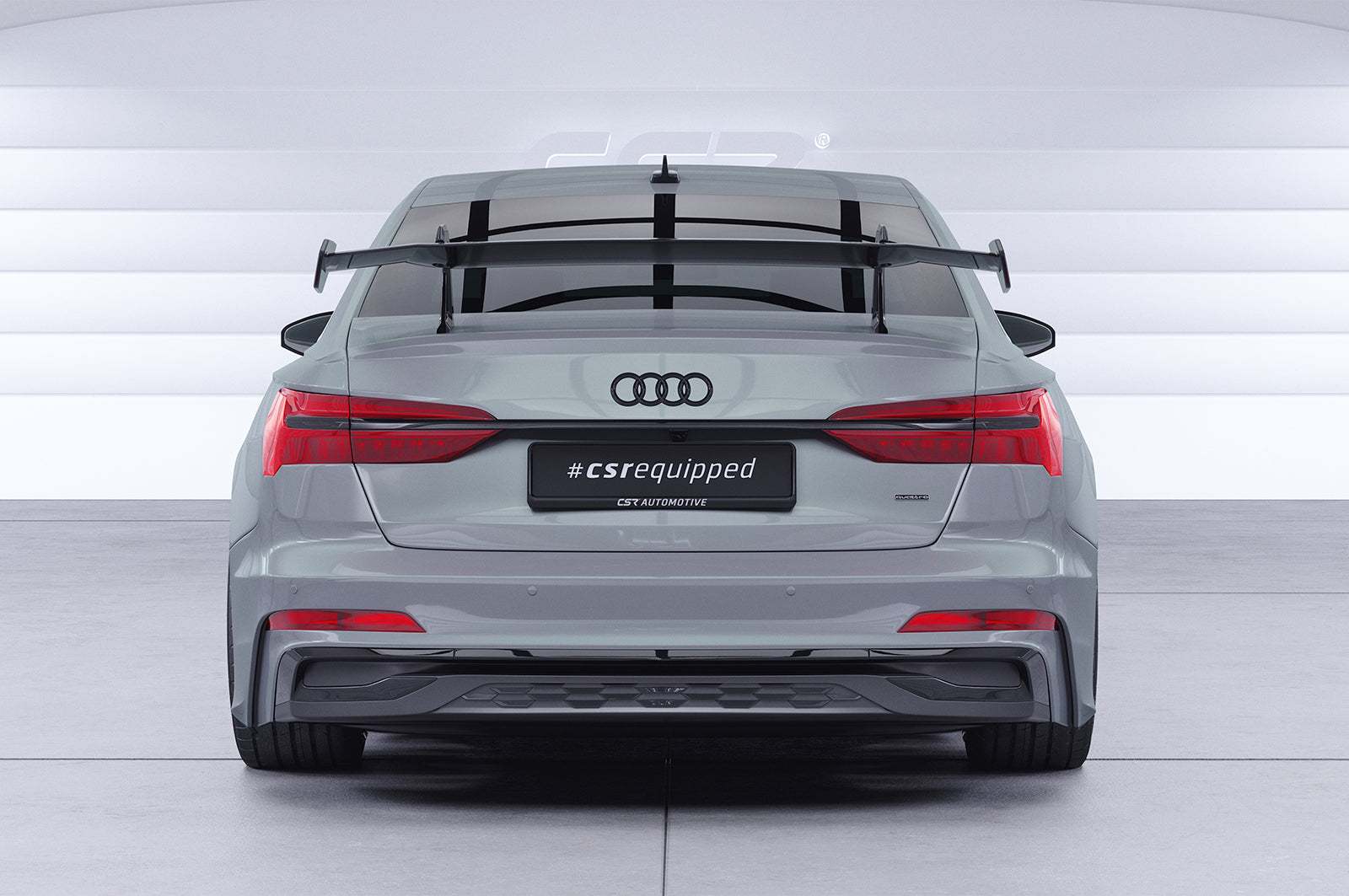 CSR Schwanenhals Heckflügel mit ABE für Audi A6 / S6 C8 (Typ 4A/F2) Limousine SHF040