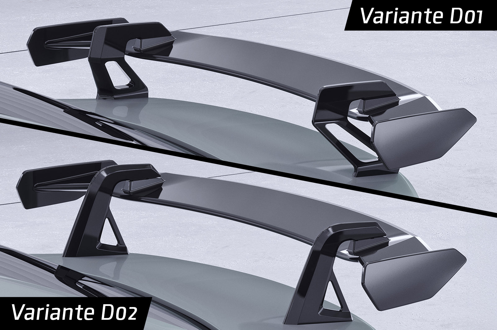 CSR Schwanenhals Heckflügel mit ABE für Audi A6 / S6 C8 (Typ 4A/F2) Limousine SHF040