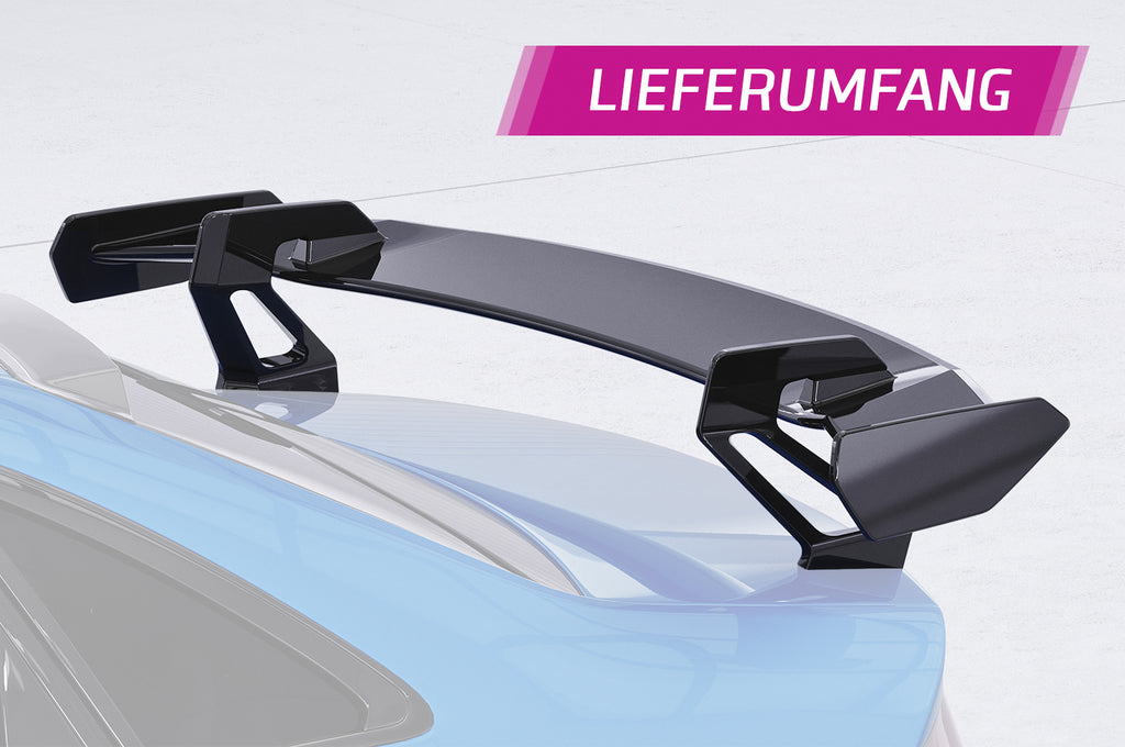 CSR Schwanenhals Heckflügel mit ABE für Audi A4 / S4 B8 (Typ 8K) Limousine SHF041-D01-F002-F-L Design 1
