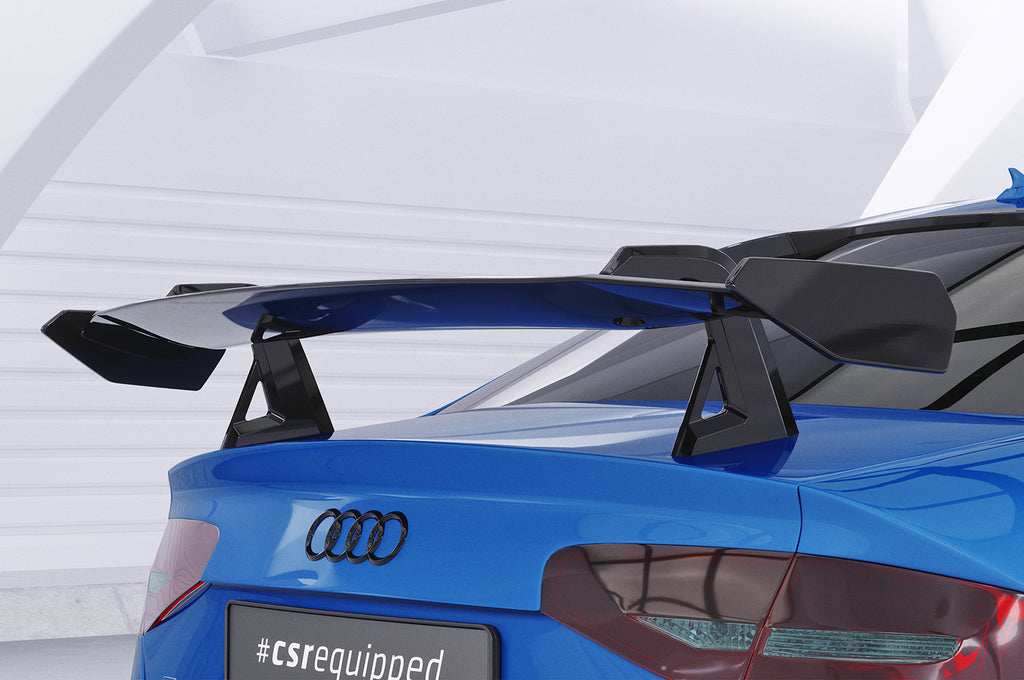 CSR Schwanenhals Heckflügel mit ABE für Audi A4 / S4 B8 (Typ 8K) Limousine SHF041