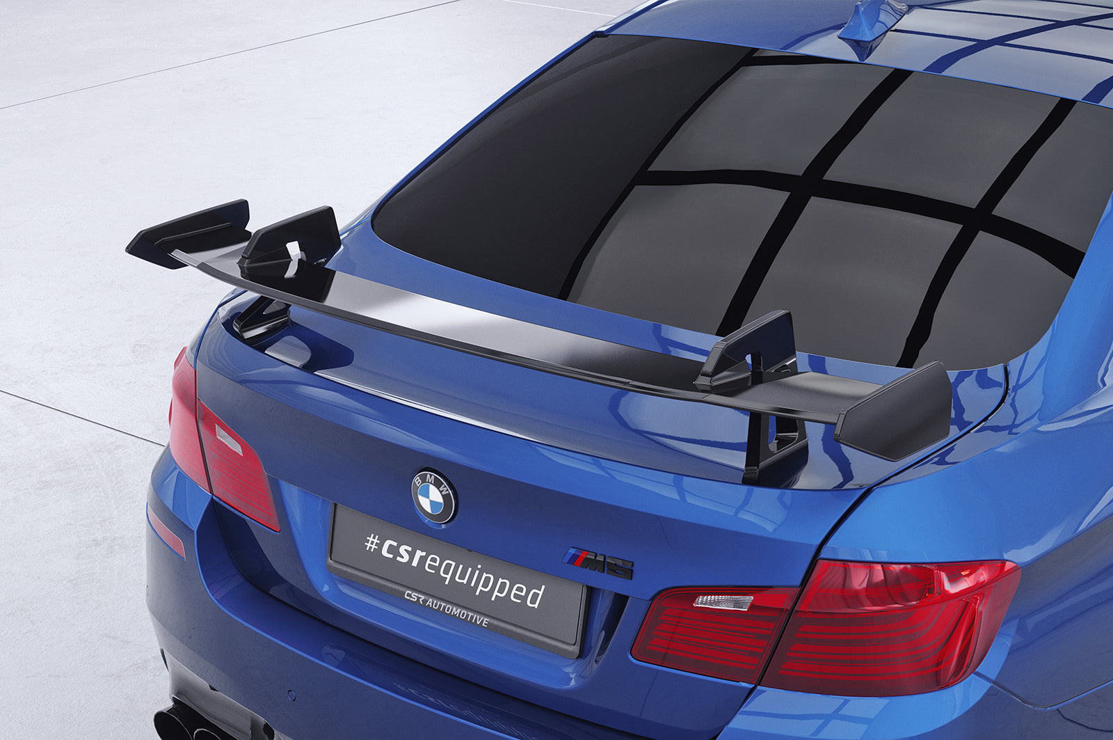 CSR Schwanenhals Heckflügel mit ABE für BMW 5er / M5 F10 Limousine SHF042