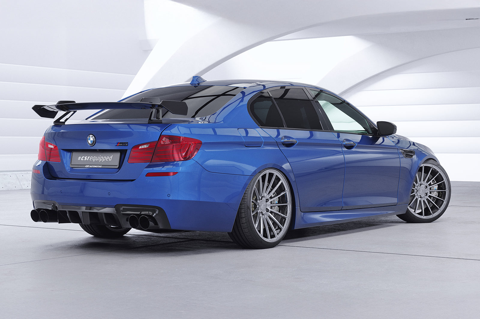 CSR Schwanenhals Heckflügel mit ABE für BMW 5er / M5 F10 Limousine SHF042