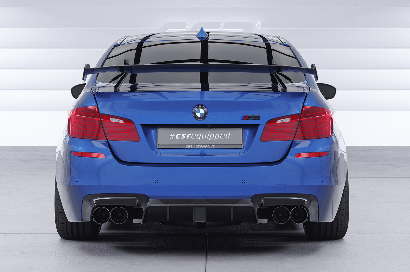 CSR Schwanenhals Heckflügel mit ABE für BMW 5er / M5 F10 Limousine SHF042