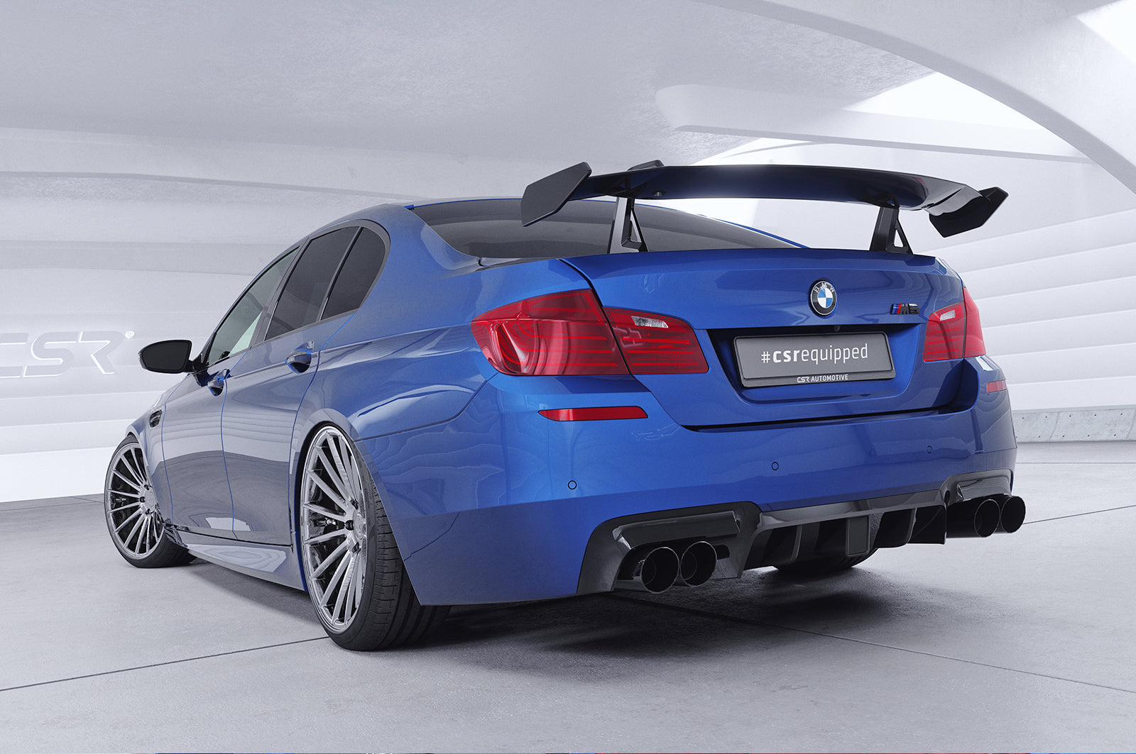CSR Schwanenhals Heckflügel mit ABE für BMW 5er / M5 F10 Limousine SHF042