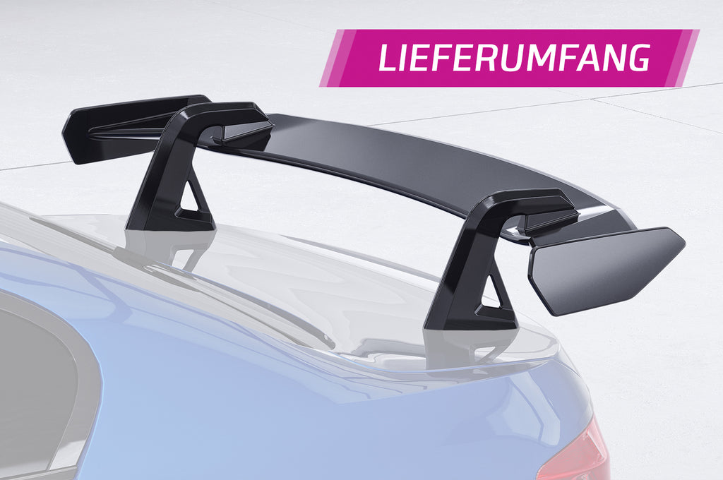 CSR Schwanenhals Heckflügel mit ABE für BMW 5er / M5 F10 Limousine SHF042-D02-F002-F-L Design 2