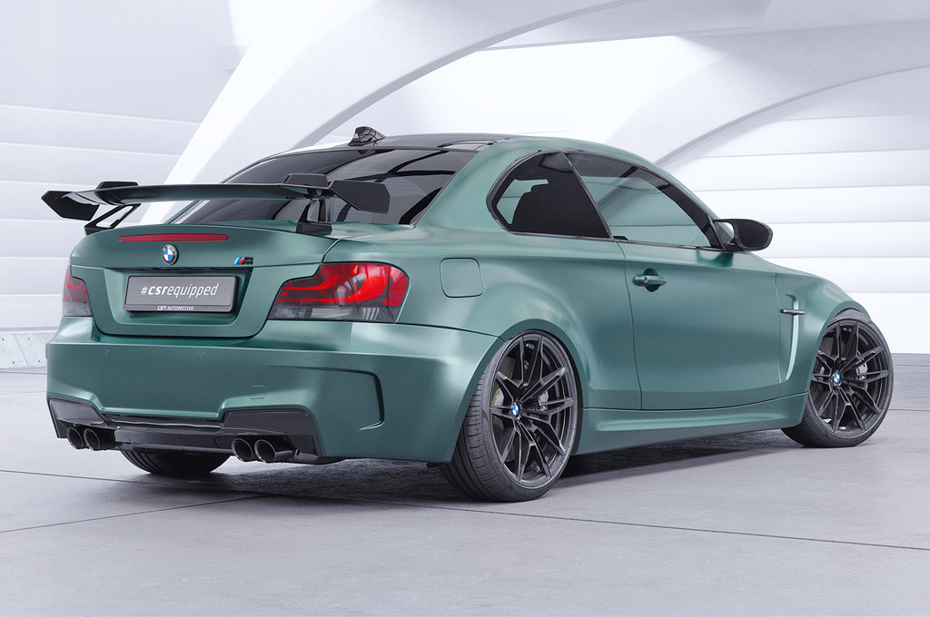 CSR Schwanenhals Heckflügel mit ABE für BMW 1er / M1 E82 Coupe SHF043