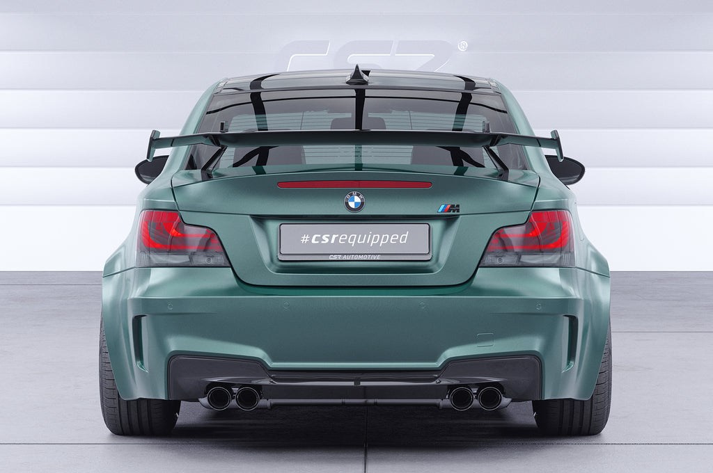 CSR Schwanenhals Heckflügel mit ABE für BMW 1er / M1 E82 Coupe SHF043