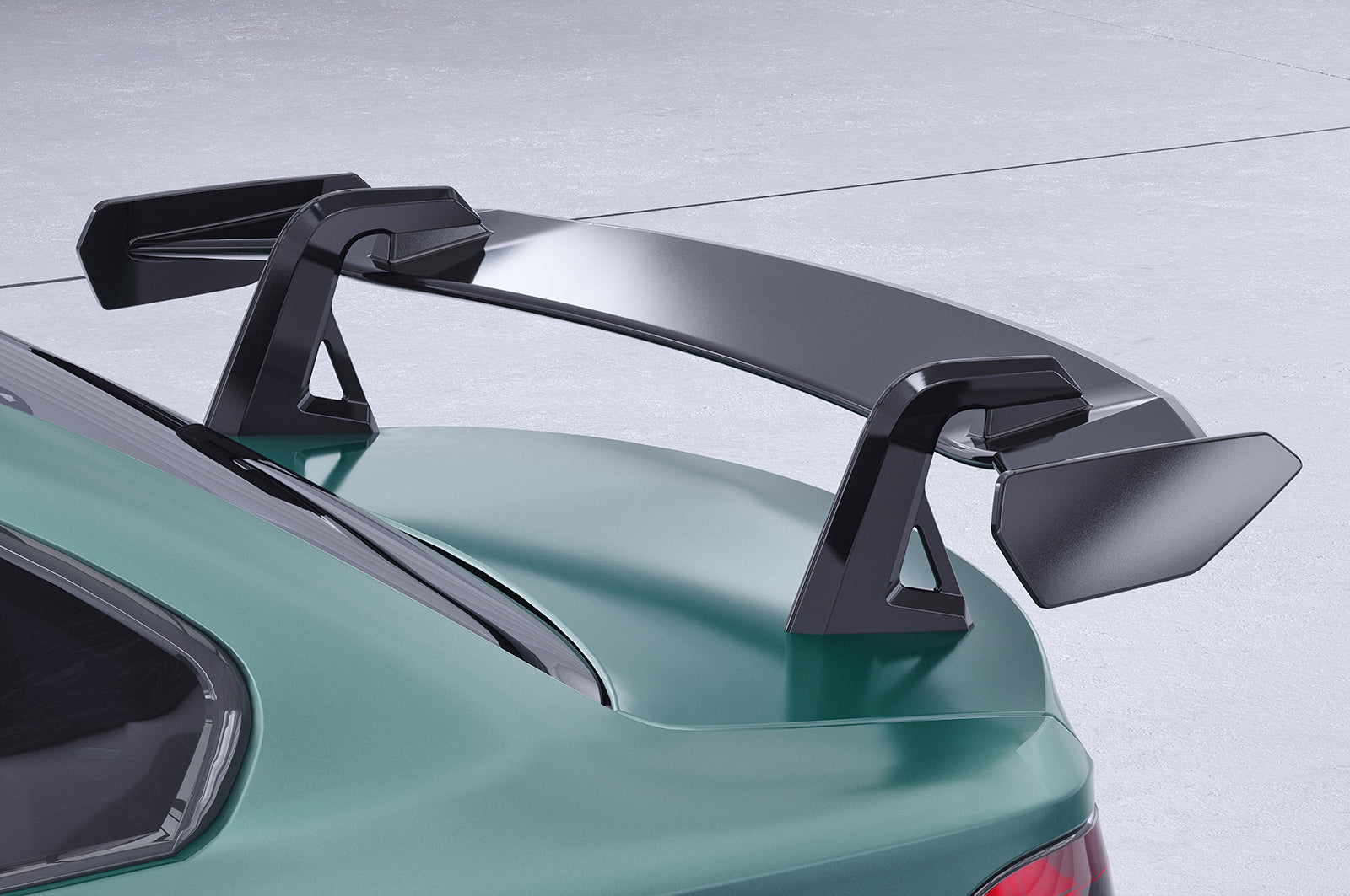 CSR Schwanenhals Heckflügel mit ABE für BMW 1er / M1 E82 Coupe SHF043