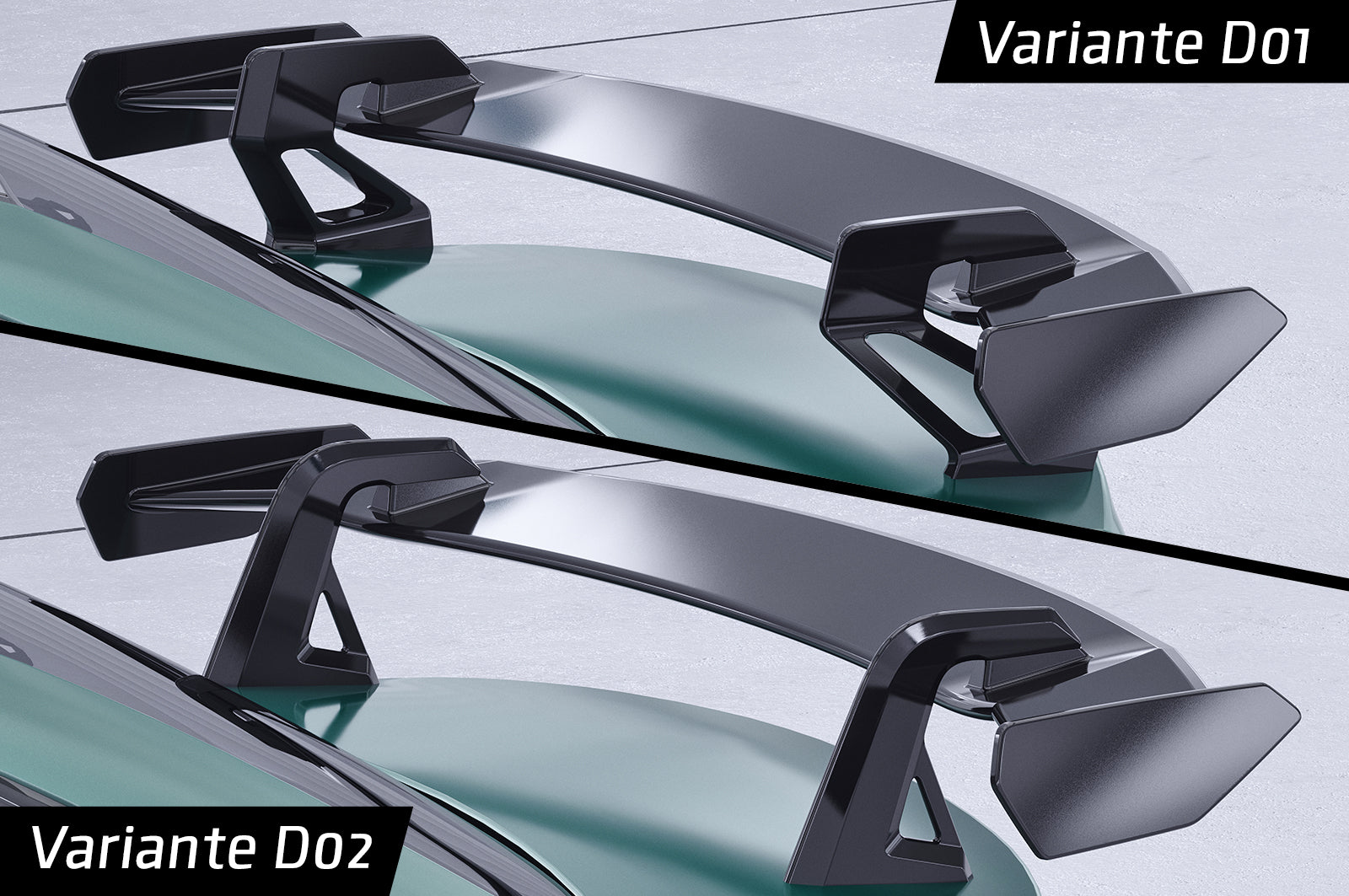 CSR Schwanenhals Heckflügel mit ABE für BMW 1er / M1 E82 Coupe SHF043