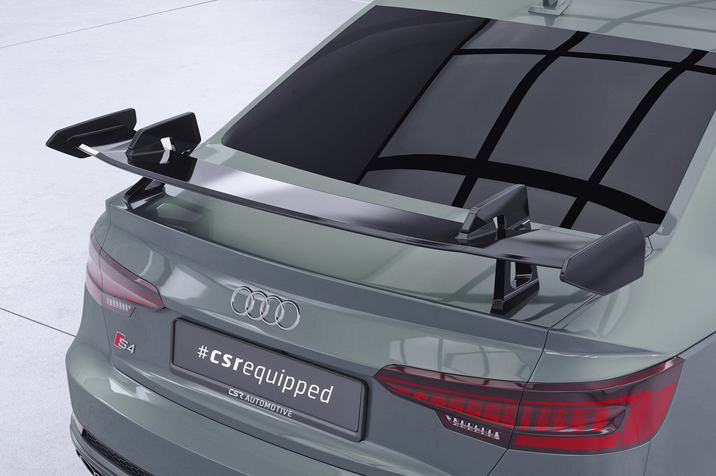 CSR Schwanenhals Heckflügel mit ABE für Audi A4 / S4 B9 (Typ 8W) Limousine SHF044