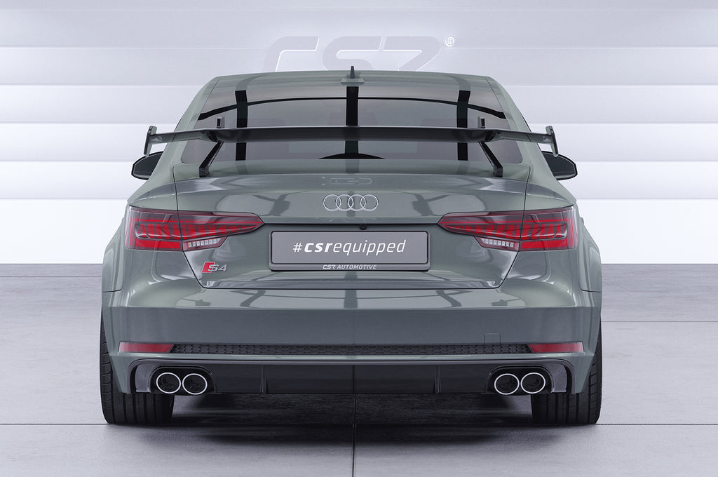 CSR Schwanenhals Heckflügel mit ABE für Audi A4 / S4 B9 (Typ 8W) Limousine SHF044
