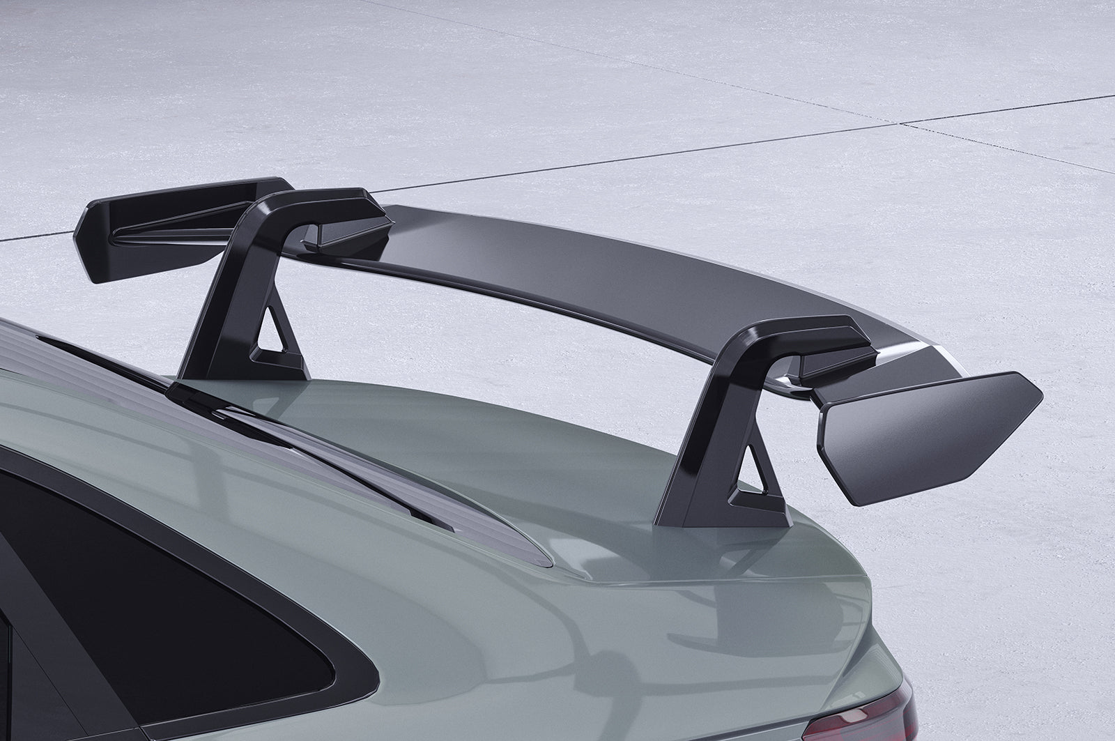 CSR Schwanenhals Heckflügel mit ABE für Audi A4 / S4 B9 (Typ 8W) Limousine SHF044