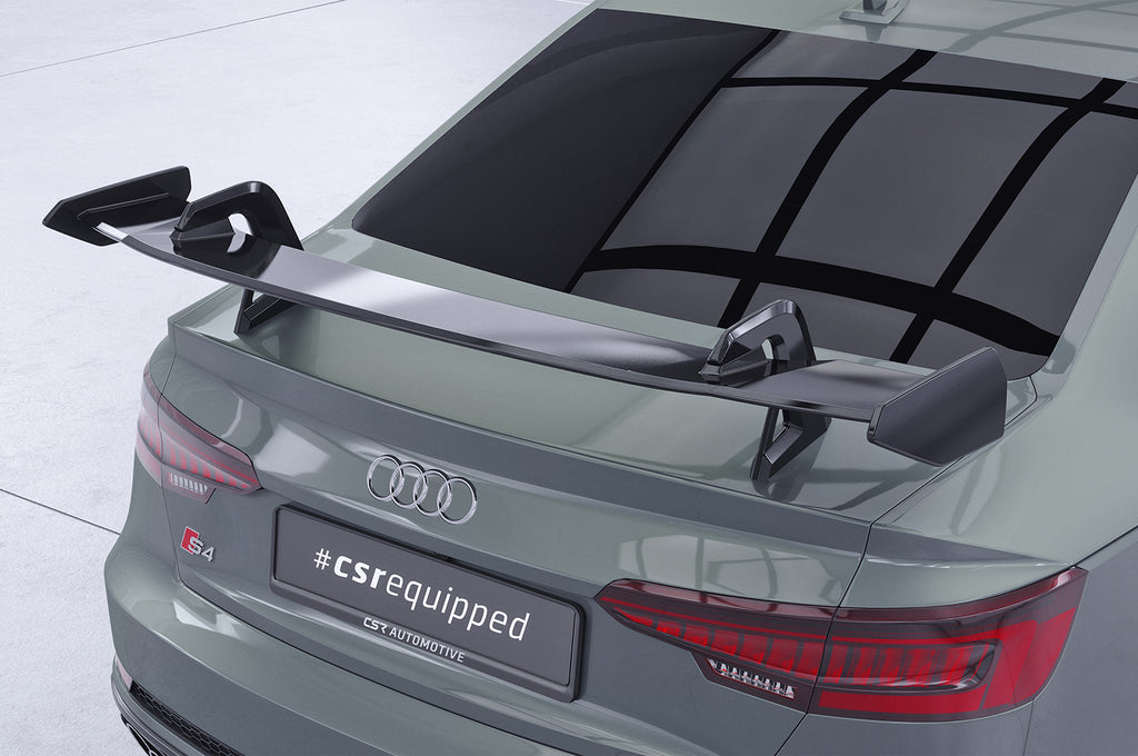 CSR Schwanenhals Heckflügel mit ABE für Audi A4 / S4 B9 (Typ 8W) Limousine SHF044