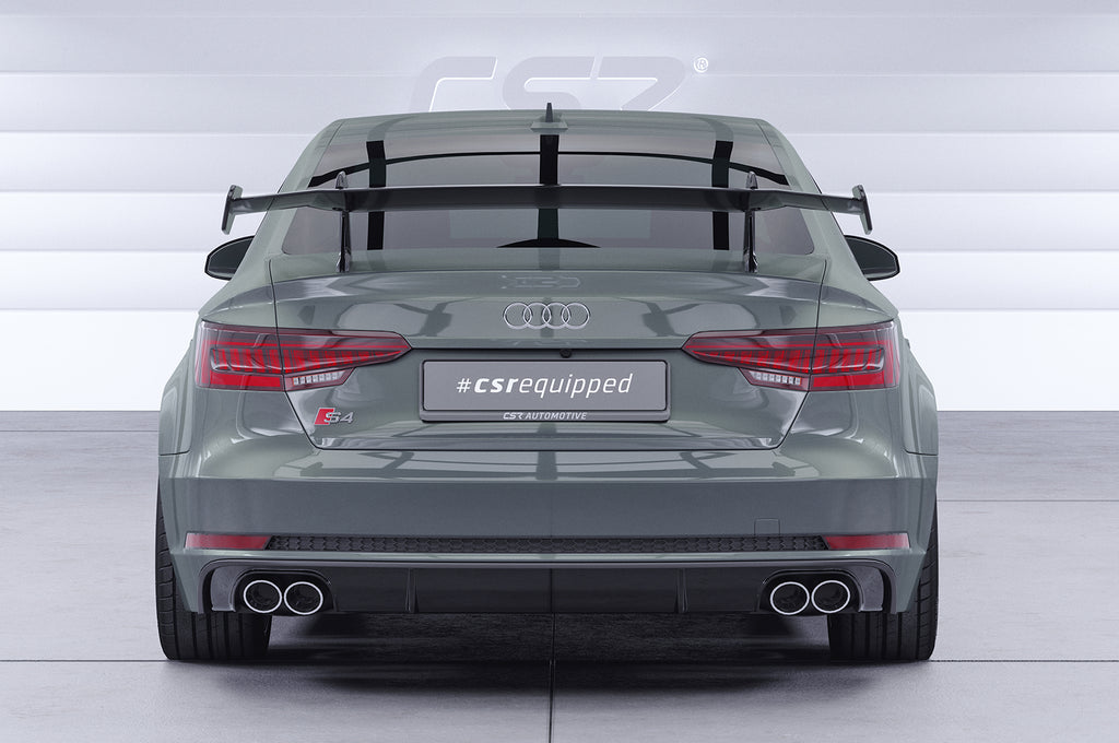 CSR Schwanenhals Heckflügel mit ABE für Audi A4 / S4 B9 (Typ 8W) Limousine SHF044