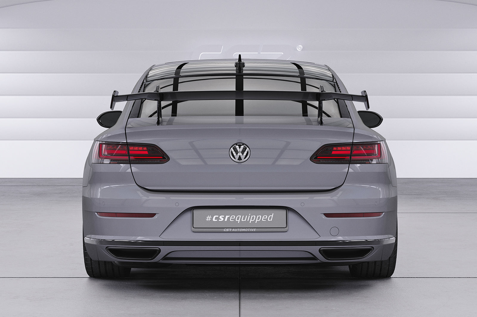 CSR Schwanenhals Heckflügel mit ABE für VW Arteon (Typ 3H) Limousine SHF046-D02-F002-F-L Design 2
