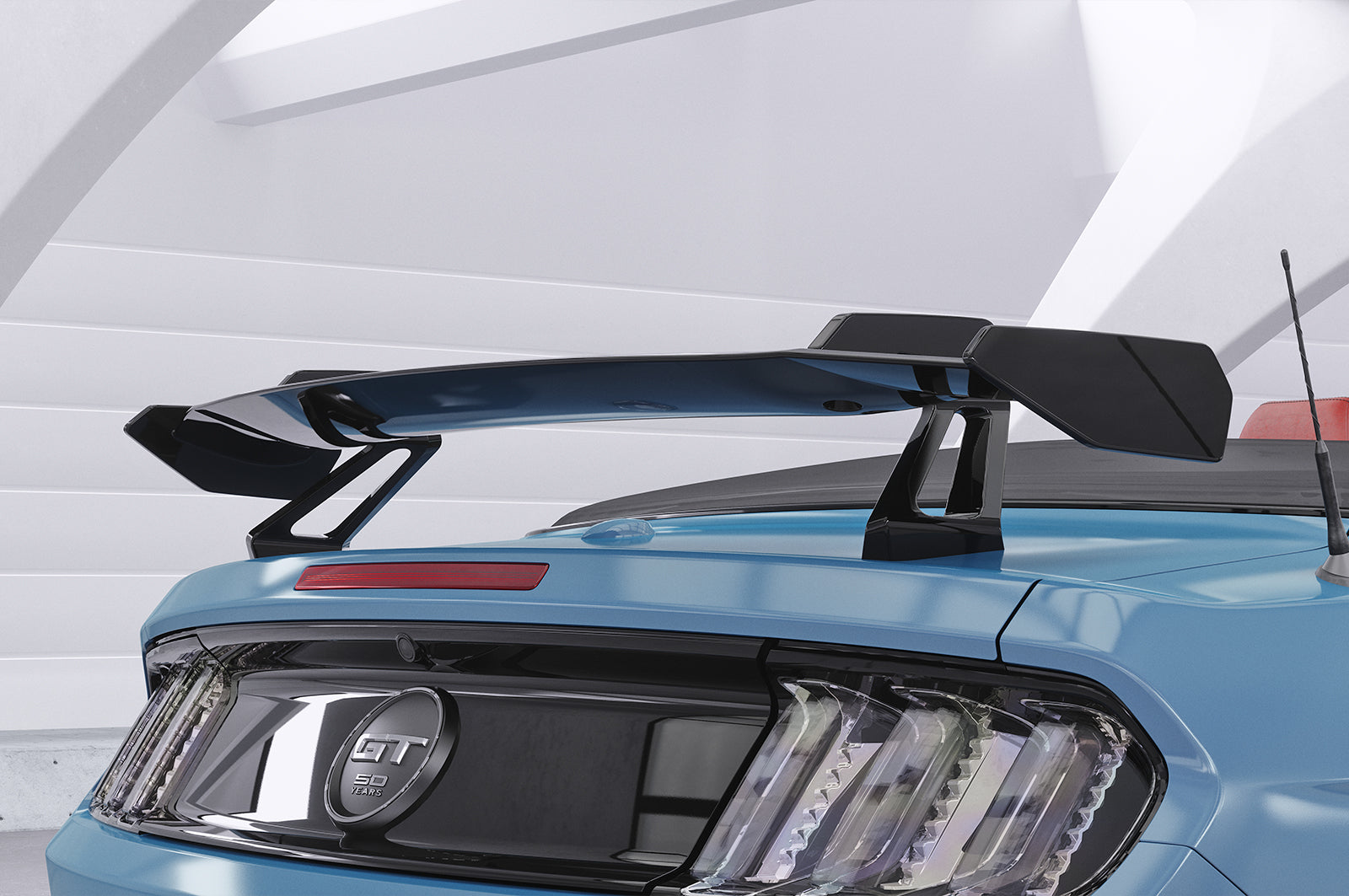 CSR Schwanenhals Heckflügel mit ABE für Ford Mustang MK6 Cabrio SHF047