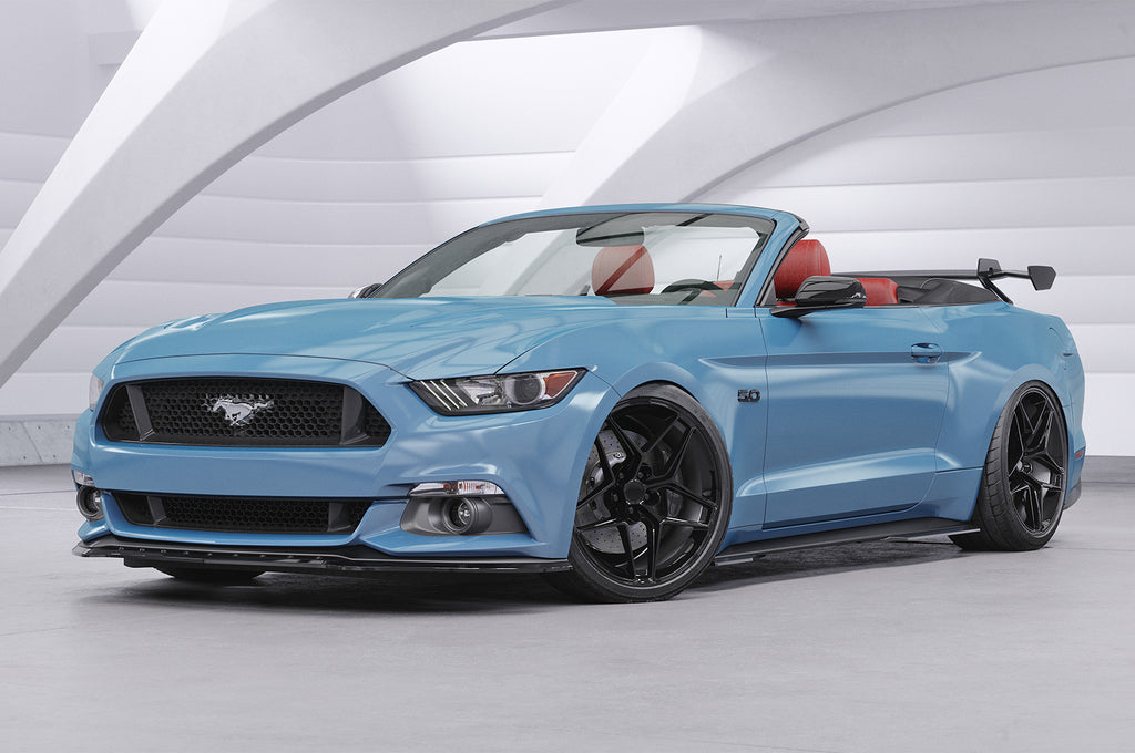 CSR Schwanenhals Heckflügel mit ABE für Ford Mustang MK6 Cabrio SHF047-D01-F002-F-L Design 1