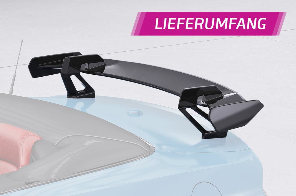 CSR Schwanenhals Heckflügel mit ABE für Ford Mustang MK6 Cabrio SHF047-D01-F002-F-L Design 1