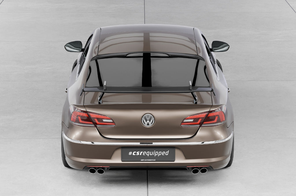 CSR Schwanenhals Heckflügel mit ABE für VW Passat CC SHF062-D01-F002-F-L Design 1