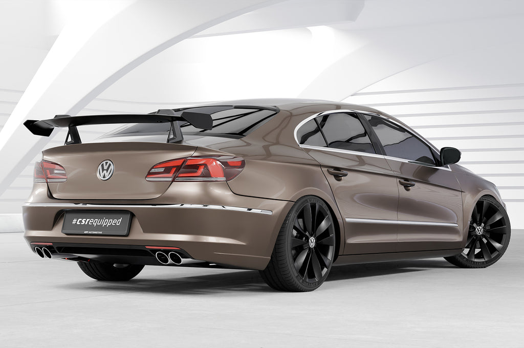 CSR Schwanenhals Heckflügel mit ABE für VW Passat CC SHF062-D02-F002-F-L Design 2
