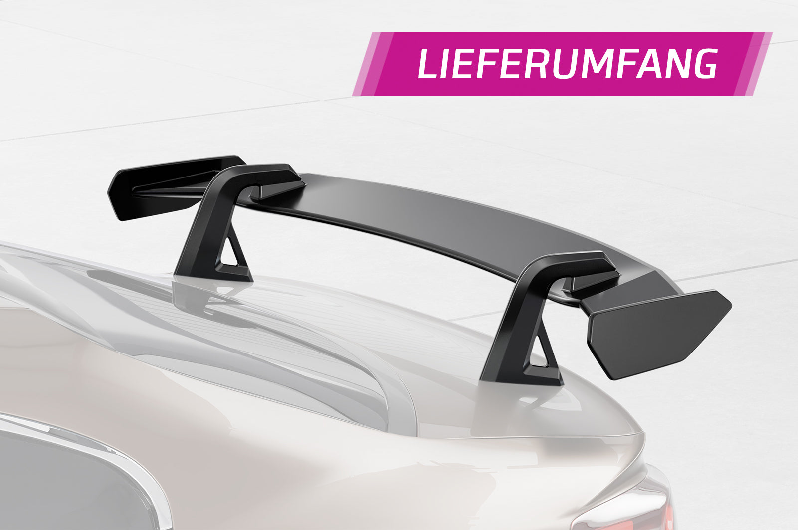 CSR Schwanenhals Heckflügel mit ABE für VW Passat CC SHF062-D02-F002-F-L Design 2