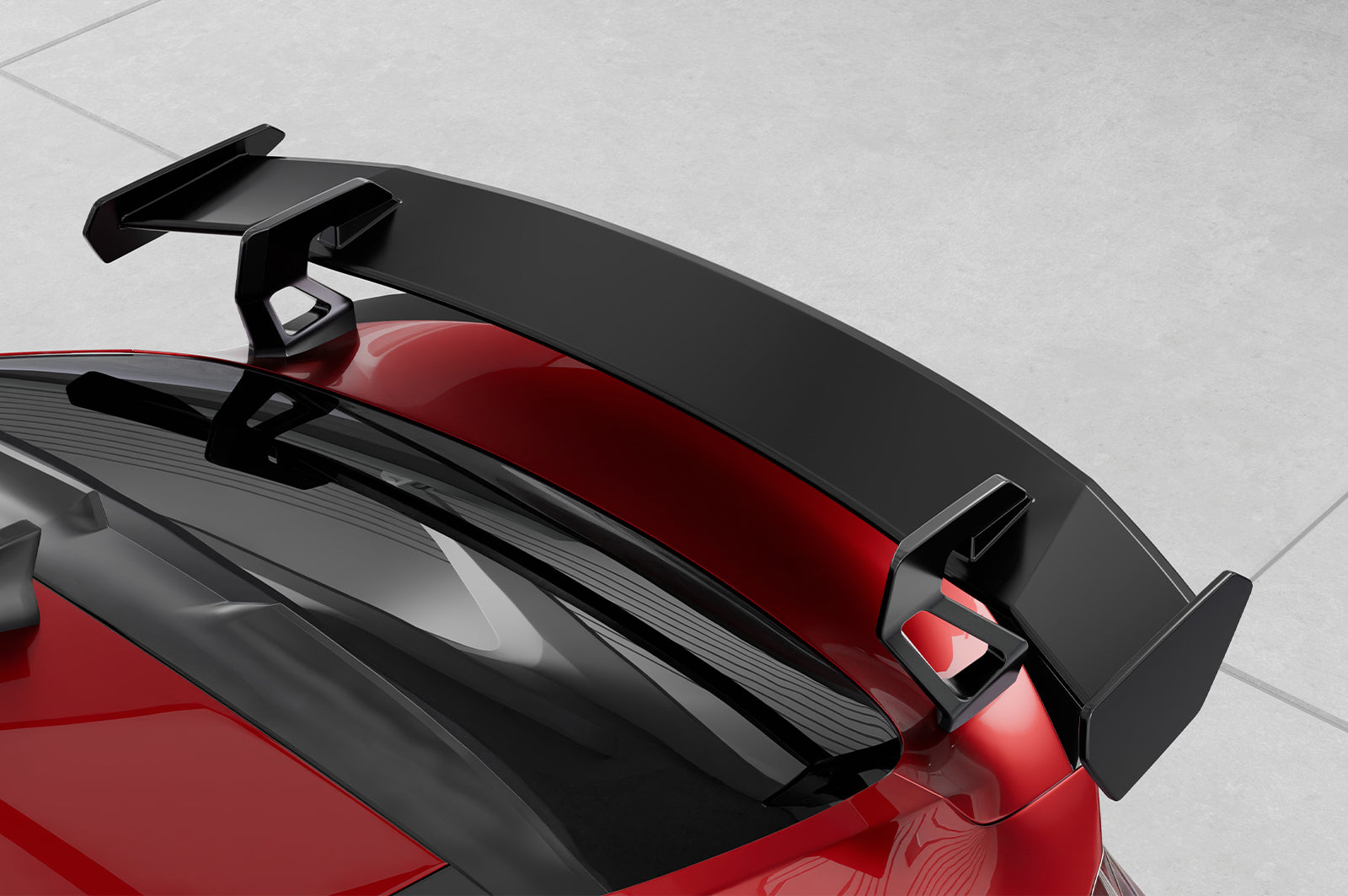 CSR Schwanenhals Heckflügel mit ABE für Hyundai I30 (PD) Fastback SHF063