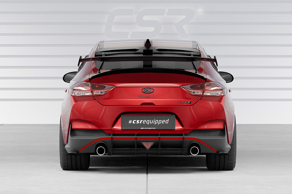 CSR Schwanenhals Heckflügel mit ABE für Hyundai I30 (PD) Fastback SHF063