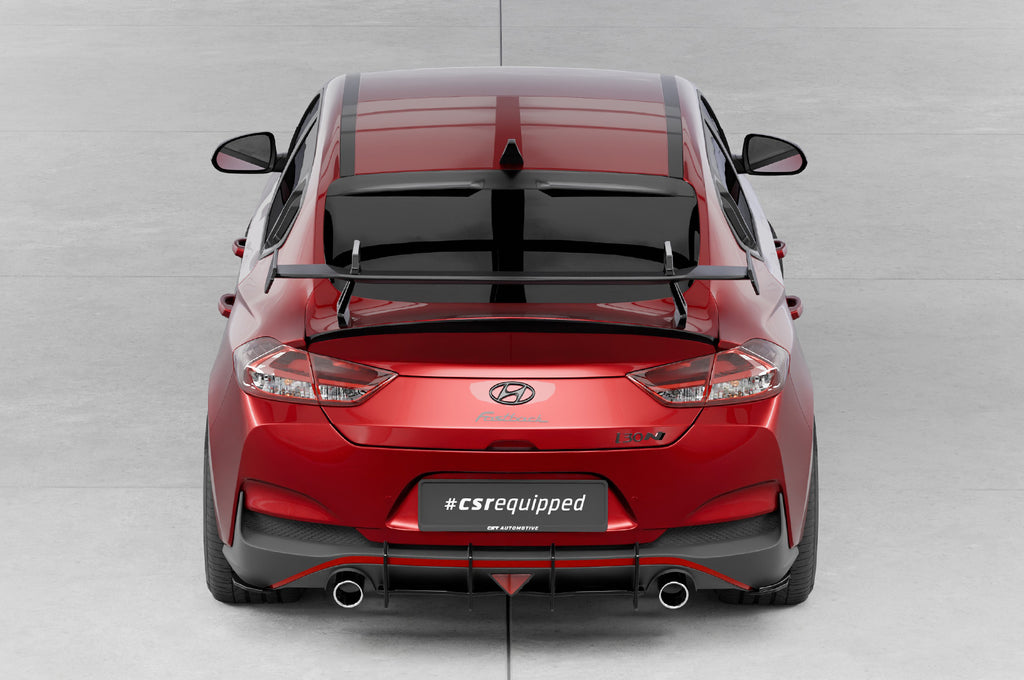 CSR Schwanenhals Heckflügel mit ABE für Hyundai I30 (PD) Fastback SHF063