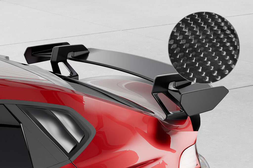 CSR Schwanenhals Heckflügel mit ABE für Hyundai I30 (PD) Fastback SHF063-D01-F002-F-L Design 1