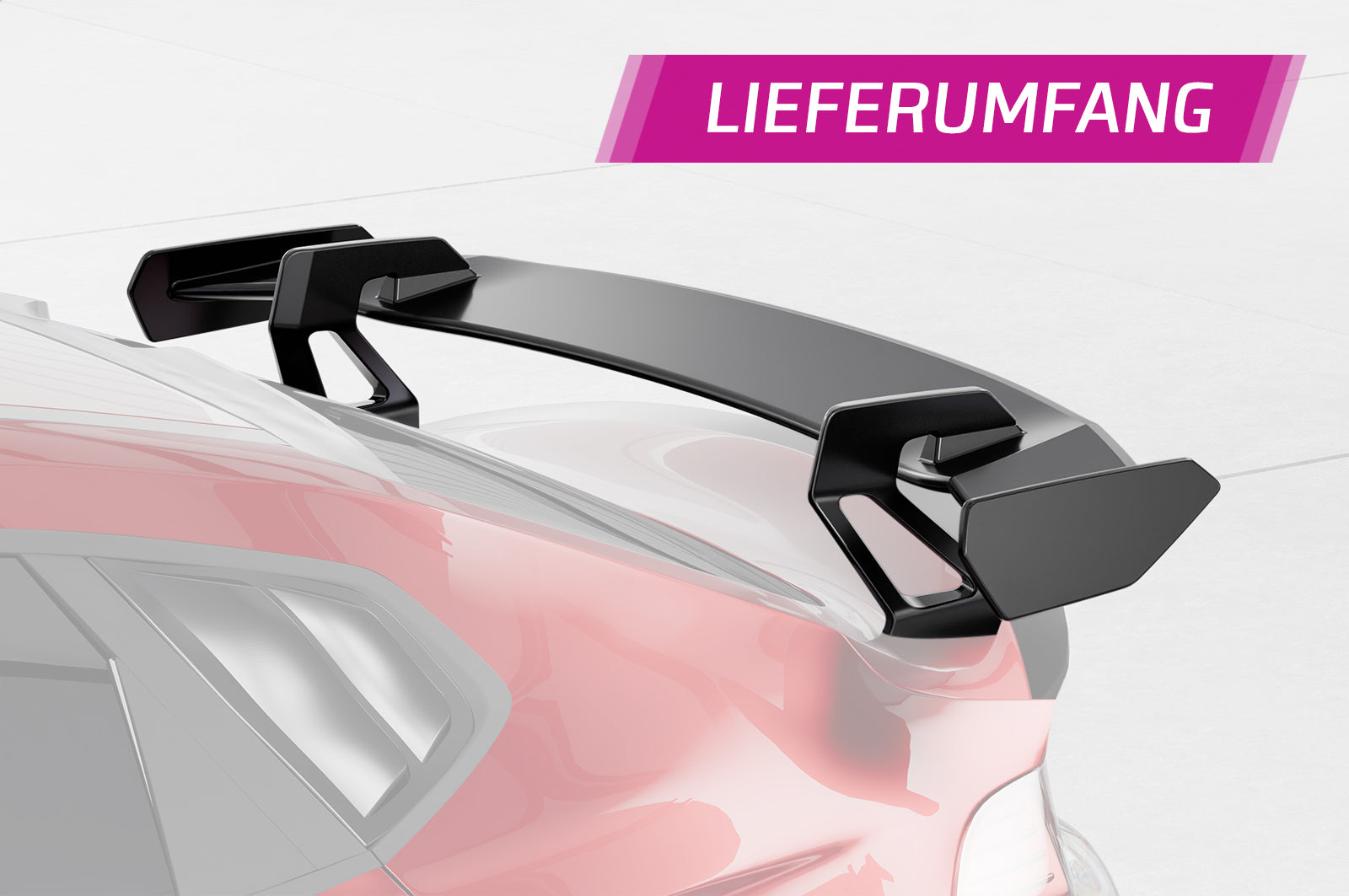 CSR Schwanenhals Heckflügel mit ABE für Hyundai I30 (PD) Fastback SHF063
