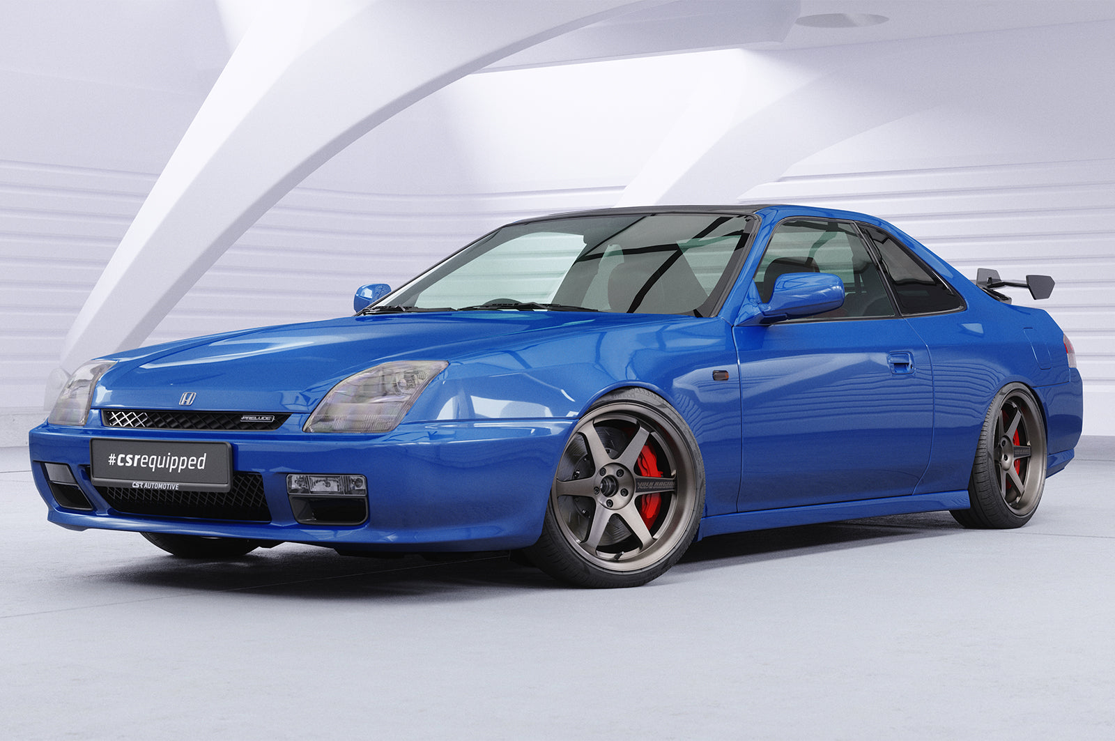 CSR Schwanenhals Heckflügel mit ABE für Honda Prelude V (BB) Coupe SHF064